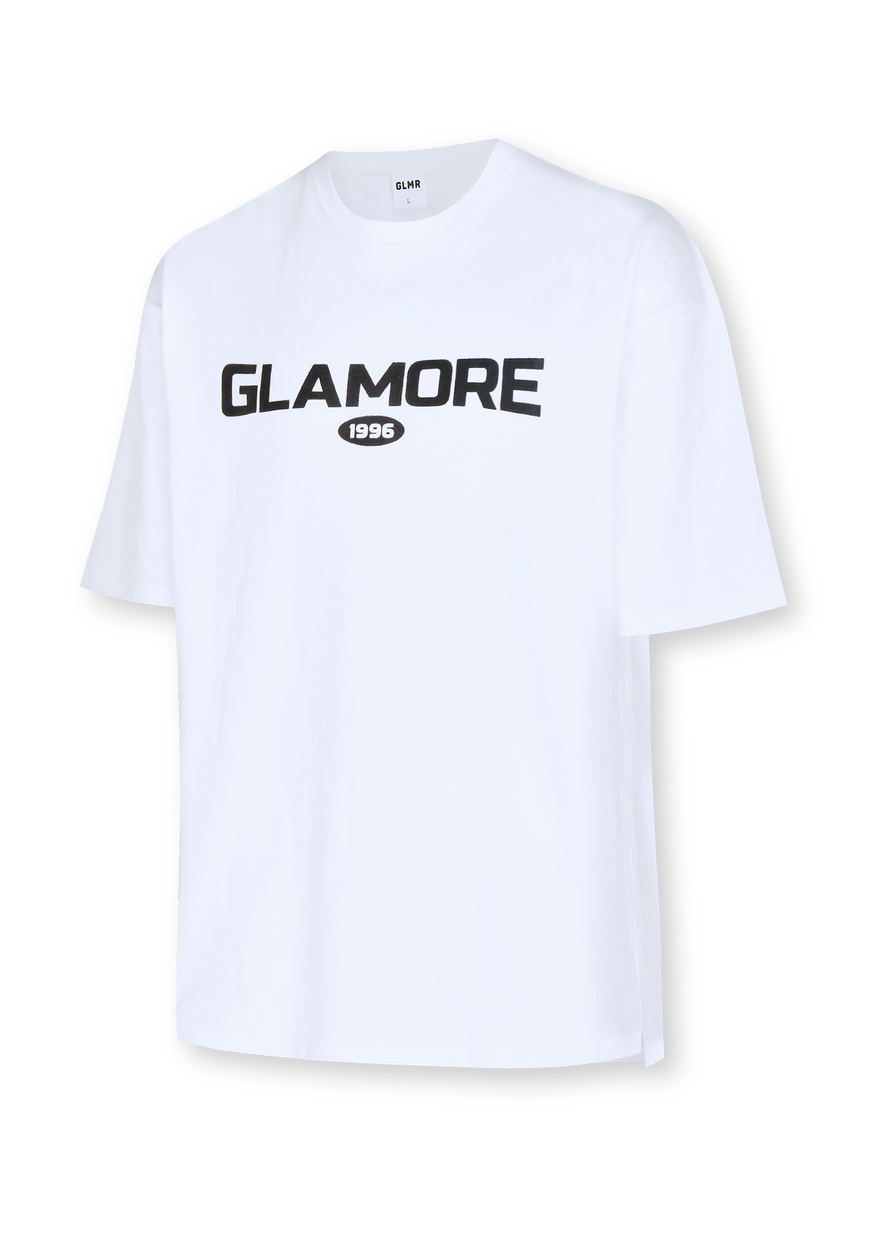 GLAMORE,GLMR 1996로고 오버핏 반팔티,자체브랜드,기본트렌드